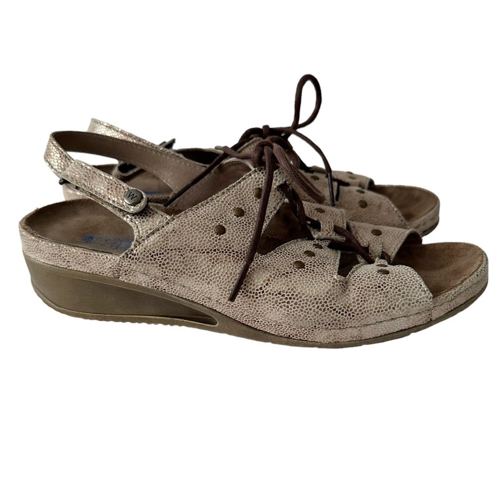 Wolky Bombi Lace Up Sandals